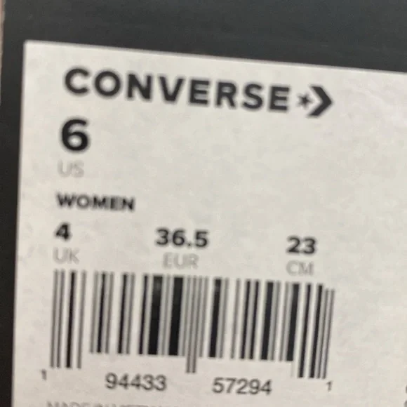 CONVERSE CTAS LIFT OX BRAND 🔥 NEW - Picture 9 of 9